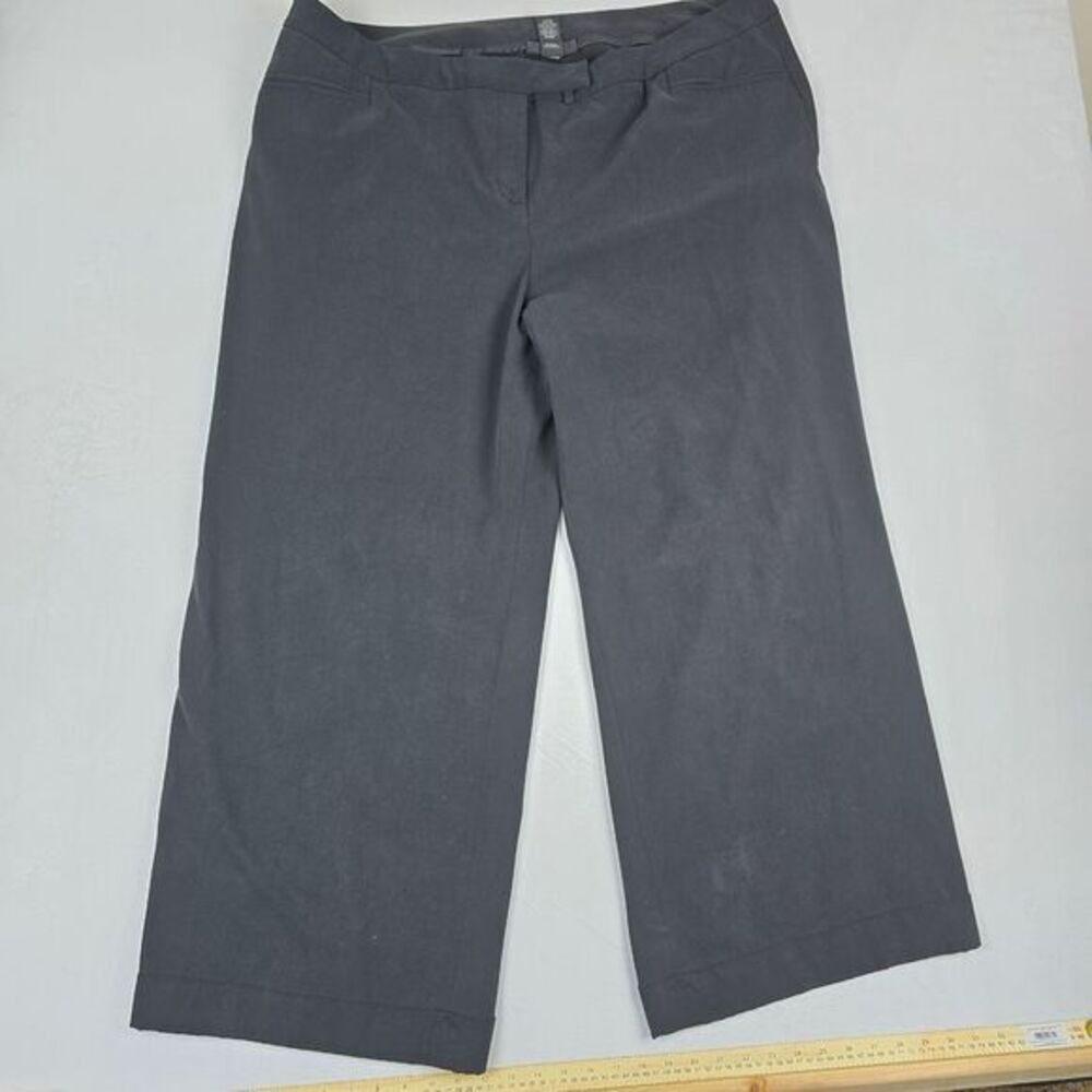 Lane Bryant Work Pants Black‎ Womens 24 Regular